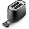 DeLonghi Eclettica Toaster - Bold Black (CTY2103.BK)