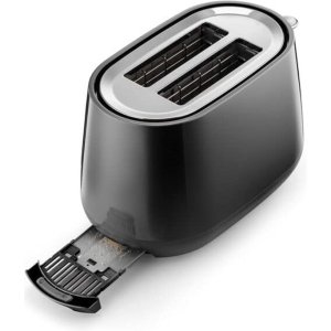 DeLonghi Eclettica Toaster - Bold Black (CTY2103.BK)