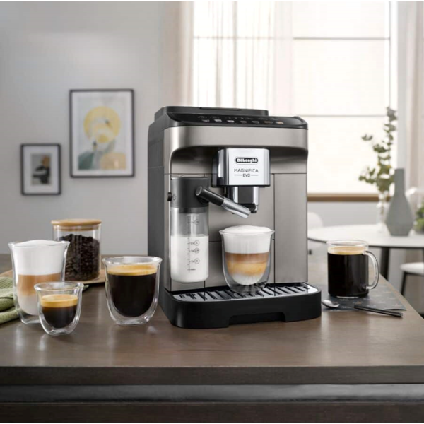 De'Longhi Magnifica Evo Automatic Coffee Machine - Titanium Black (ECAM-290.81.TB)