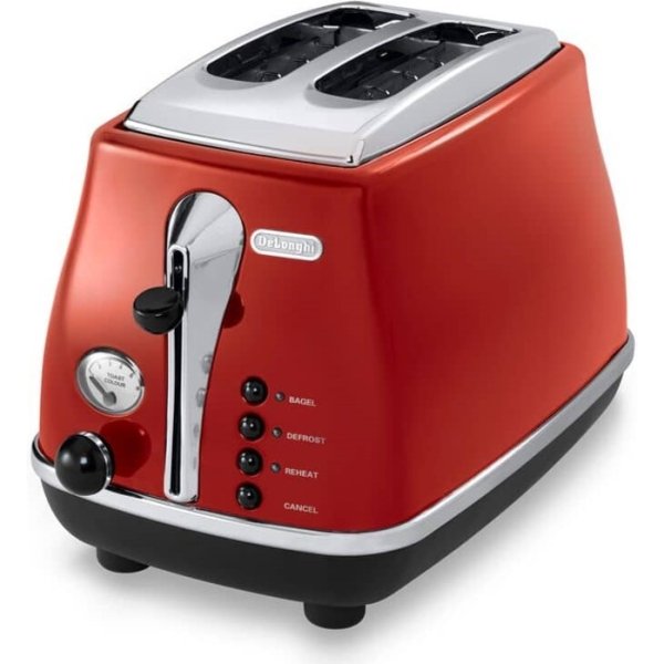 DeLonghi Icona Toasters - Scarlet Red (CTO2003.R)