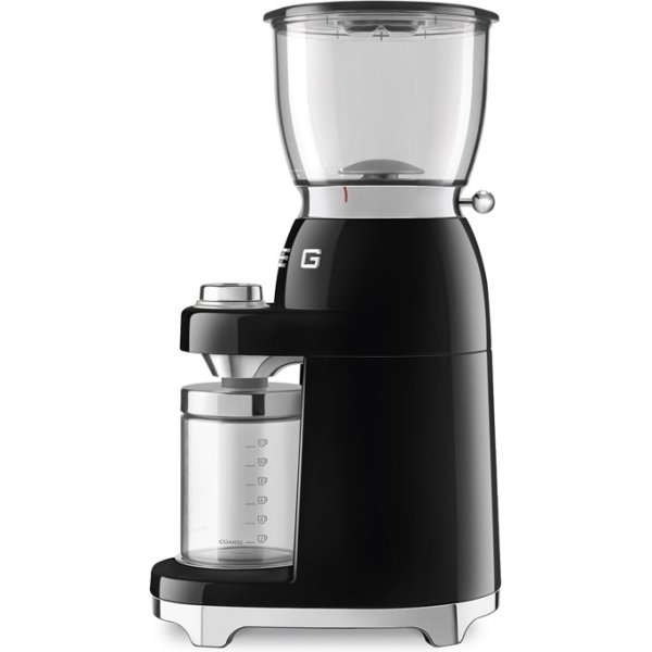 Smeg 50's Retro Style Coffee Grinder - Black (CGF01BL)