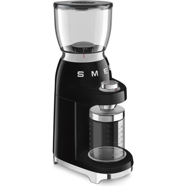 Smeg 50's Retro Style Coffee Grinder - Black (CGF01BL)