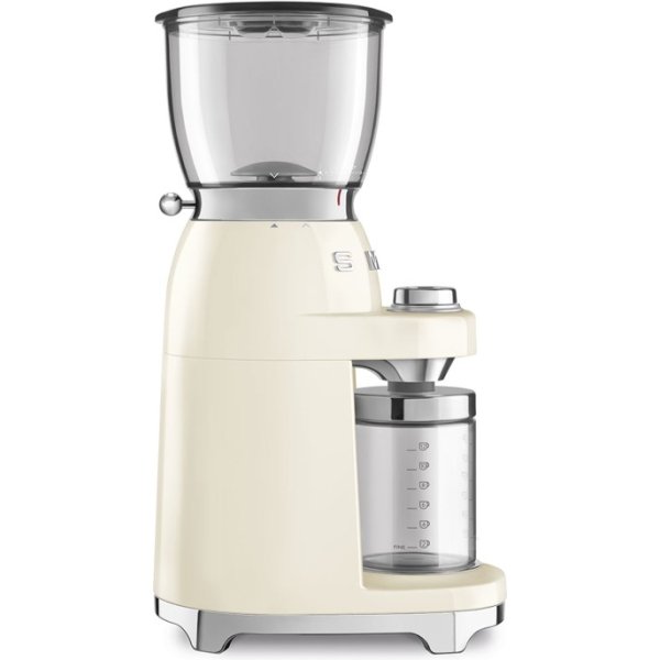 Smeg 50's Retro Style Coffee Grinder - Cream (CGF01CR)