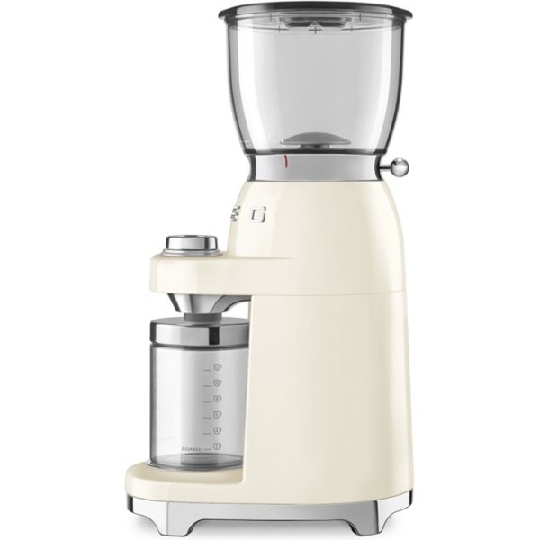 Smeg 50's Retro Style Coffee Grinder - Cream (CGF01CR)