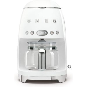 Smeg 50's Retro Style Drip Coffee Machine - White (DCF02WHK)