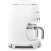 Smeg 50's Retro Style Drip Coffee Machine - White (DCF02WHK)