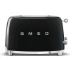 Smeg 50's Retro Style Electric Toaster - Black (TSF-01BL)