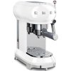 Smeg 50's Retro Style Espresso Manual Coffee Machine - White (ECF01WH)