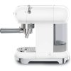 Smeg 50's Retro Style Espresso Manual Coffee Machine - White (ECF01WH)