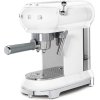 Smeg 50's Retro Style Espresso Manual Coffee Machine - White (ECF01WH)