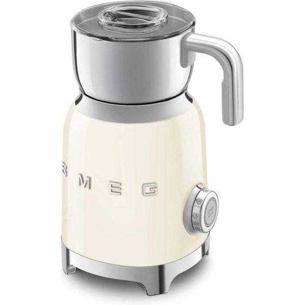 Smeg 50's Retro Style Milk Frother - Cream (MFF01CR)