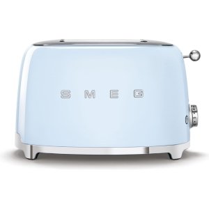 Smeg 50's Retro Style Toaster - Pastel Blue (TSF01PB)