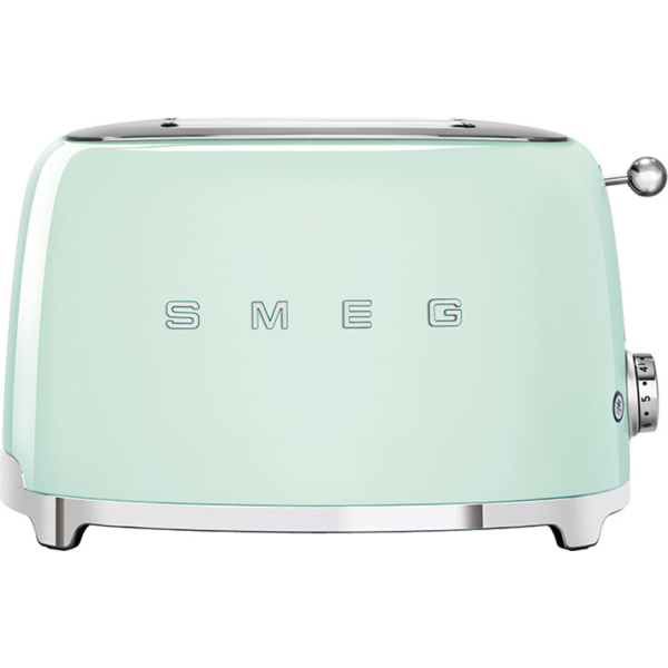 Smeg TSF-01PG 2-Slice Toaster - Pastel Green