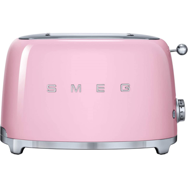 Smeg TSF-01PK 2-Slice Toaster - Pink