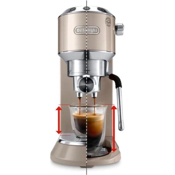 De'Longhi EC-885.BG Dedica Arte Manual Espresso Machine - Beige