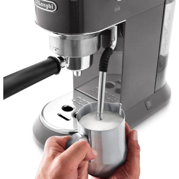 De'Longhi EC-885.GY Dedica Arte Manual Espresso Machine - Grey