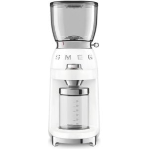 Smeg 50's Retro Style Coffee Grinder - White (CGF-01WH)