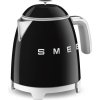 SMEG 50's Retro Style Mini Kettle - Black (KLF-05BL)