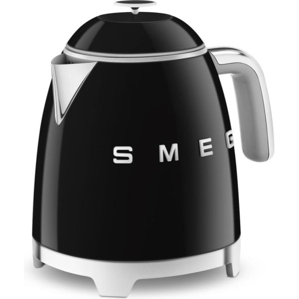 SMEG 50's Retro Style Mini Kettle - Black (KLF-05BL)