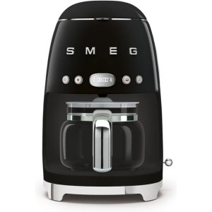 Smeg DCF-02BL 50's Retro Style Drip Filter Coffee Machine - Black