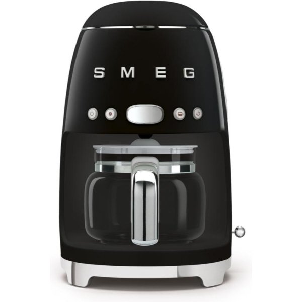 Smeg DCF-02BL 50's Retro Style Drip Filter Coffee Machine - Black