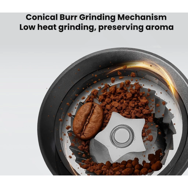 Giselle 20Bar Professional Espresso Coffee Maker with Built in Grinder KEA0391LB