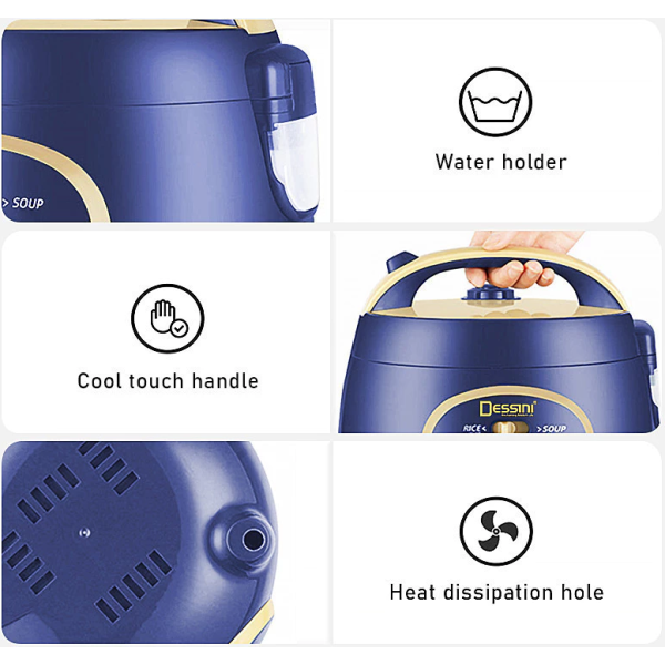 sg-11134201-7rdy5-lxwc0qh4nutm1a.webp DESSINI ITALY 1.8L Electric Rice Cooker Non Stick Aluminium Inner Pot with Steamer Pengukus Periuk Nasi Elektrik