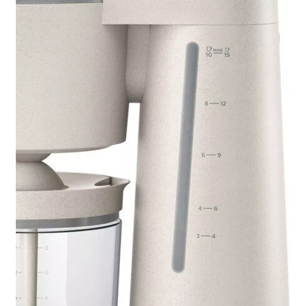 sg-11134207-7reo9-m1pf6so5358dca.webp Philips HD5120 00 Filter Coffee Maker Organic 100% Sustainable Drip Stop Shut-Off Function Glass Cream Direct From Korea