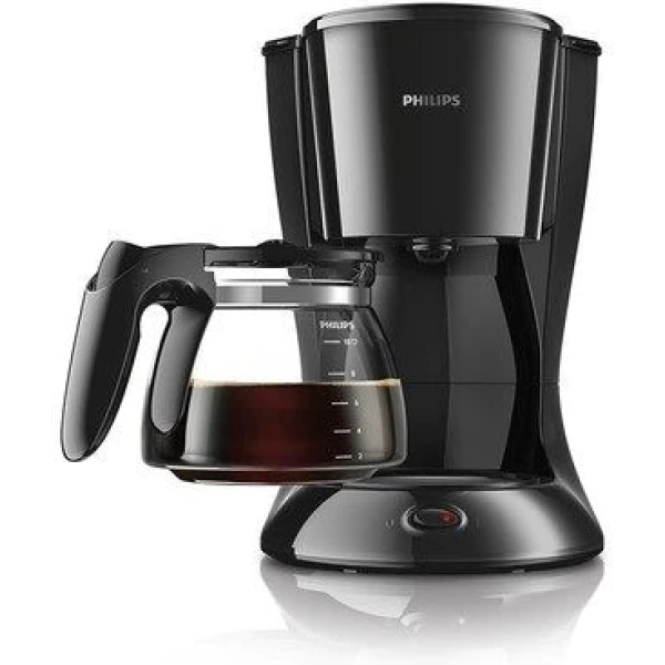 Philips Daily Collection Coffee Maker Machine HD7461 20 1.25L 10~12Cup 1000W Black